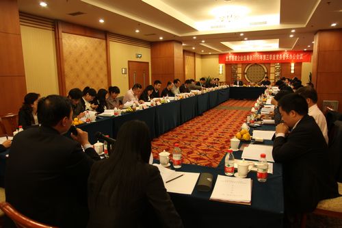 北京福建企业总商会2010年第三次常务会长办公会议成功召开