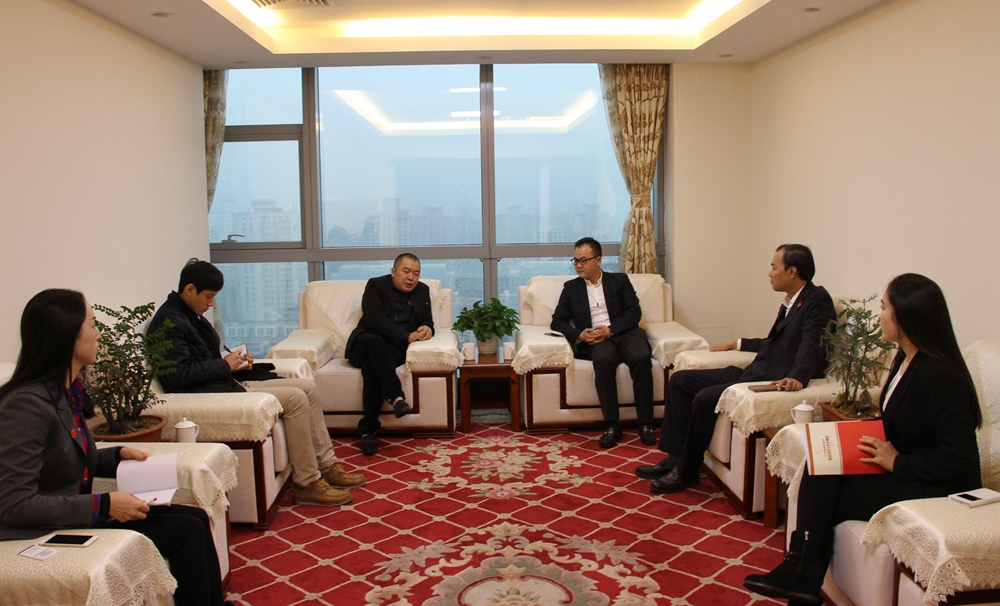 加拿大福建企业总商会秘书长蔡国平到访北京福建企业总商会